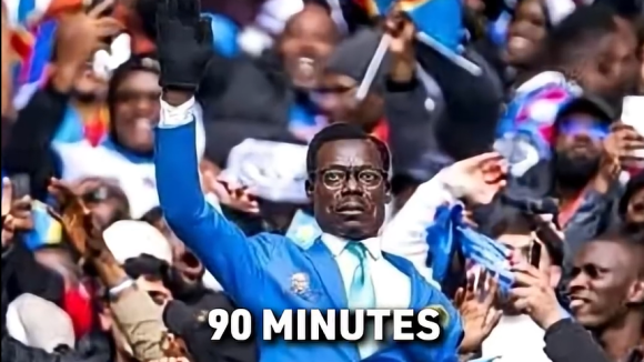 Who is the man who stands during he world cup?