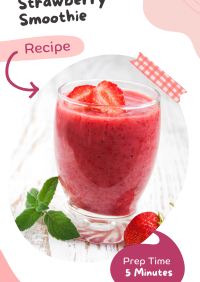 Strawberry smoothy recipe