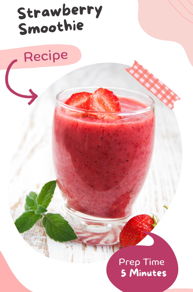 Strawberry smoothy recipe