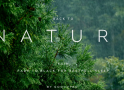 Back to Nature: Rain Fade To Black For Sleep