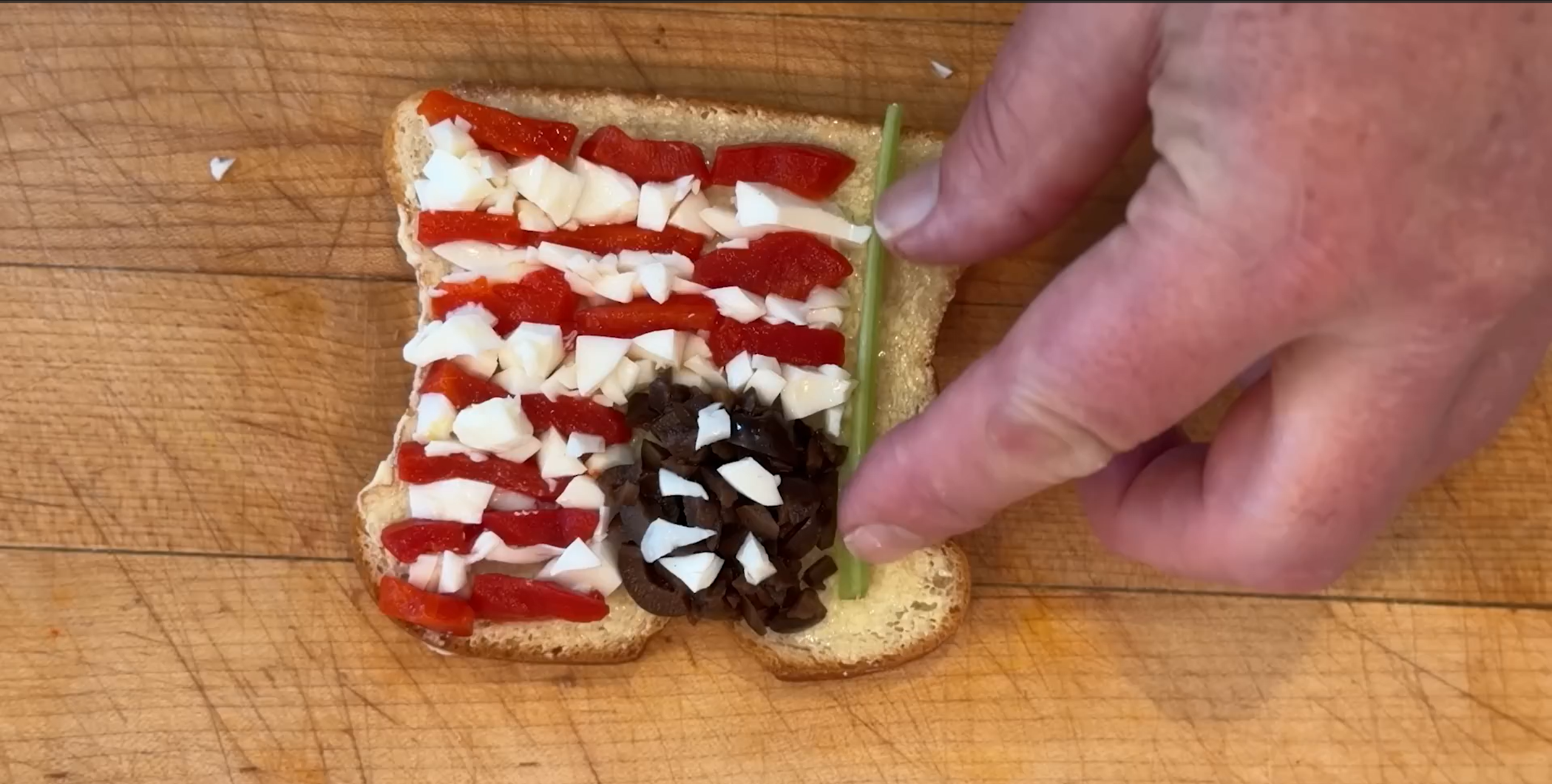 American Flag Sandwich Number 2