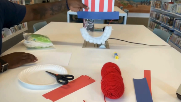 Patriotic Hat 4th Of July Craft