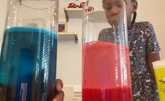 Nalah And Nadia Lava Lamp Experiment