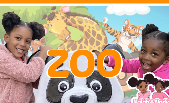 Nalah and Nadia animal learning zoo adventure